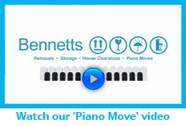 Bennetts Removals - Piano Moves